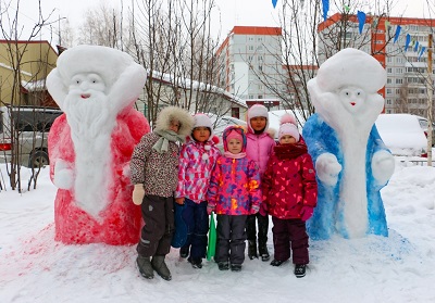 ТОСовцев поблагодарили за снежные городки для жителей 