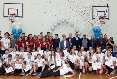 Обновленный спортивный зал в гимназии № 7 «Сибирская» открыл свои двери