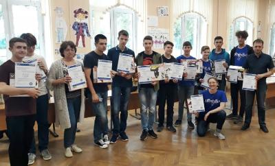 Учащиеся лицея информационных технологий победили в конкурсе робототехники