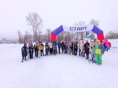 23 декабря в парке «Арена» состоялось открытие лыжни