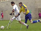 Турнир по футболу для инвалидов