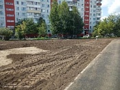 Продолжаются работы по благоустройству района