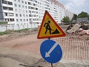 На ул. Комсомольской проходит капитальный ремонт теплотрассы