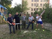 Совет отцов Кировки помог создать экопарк и зимний сад в детском центре
