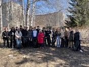 Сегодня, 27 апреля, на территории Кировского района состоялся общегородской субботник