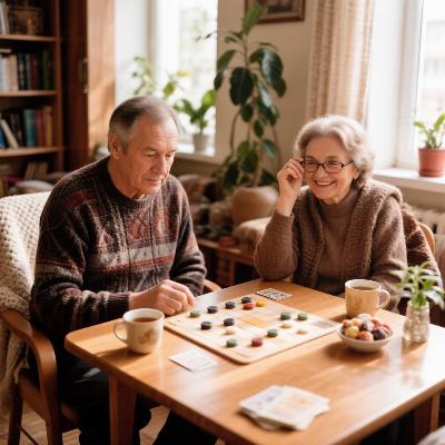 Антидементная игра и секреты долголетия: мастер-класс для пожилых новосибирцев
