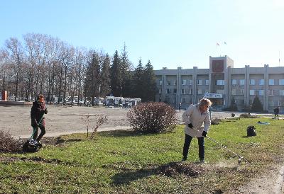 24 апреля состоялся общегородской субботник