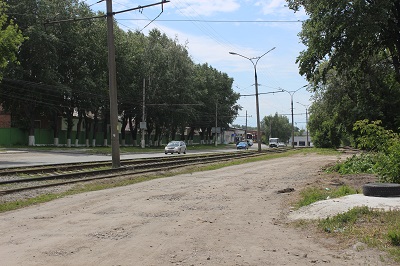По улице Оловозаводская в Кировском районе строится новая автодорога