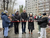 «Парк Надежды» открыли 22 октября в Кировском районе на территории ТОС «Пограничный» (председатель Надежда Алексеева)