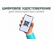 Получите цифровое удостоверение многодетной семьи