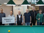 Ветераны спорта приняли участие в соревнованиях по бильярду